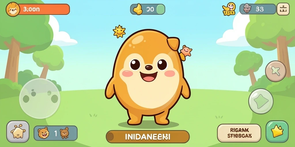Screenshot menunjukkan tema slot yang menarik.
