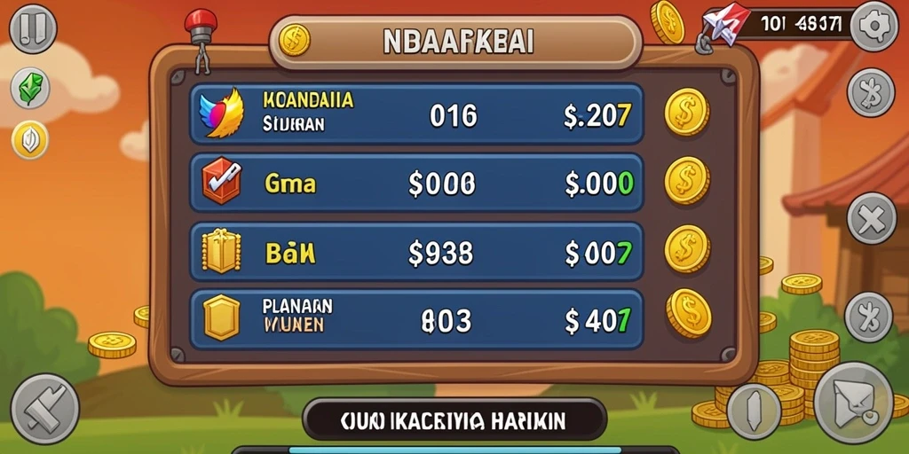 Tampilan awal game AMAN69 yang menarik.