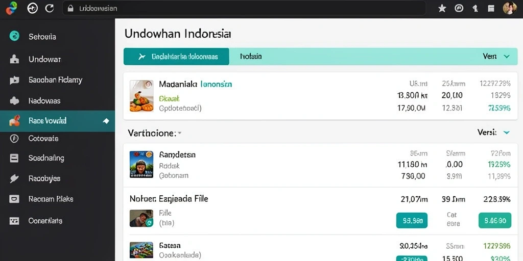 Tampilan antarmuka yang menarik dan mudah dipahami.